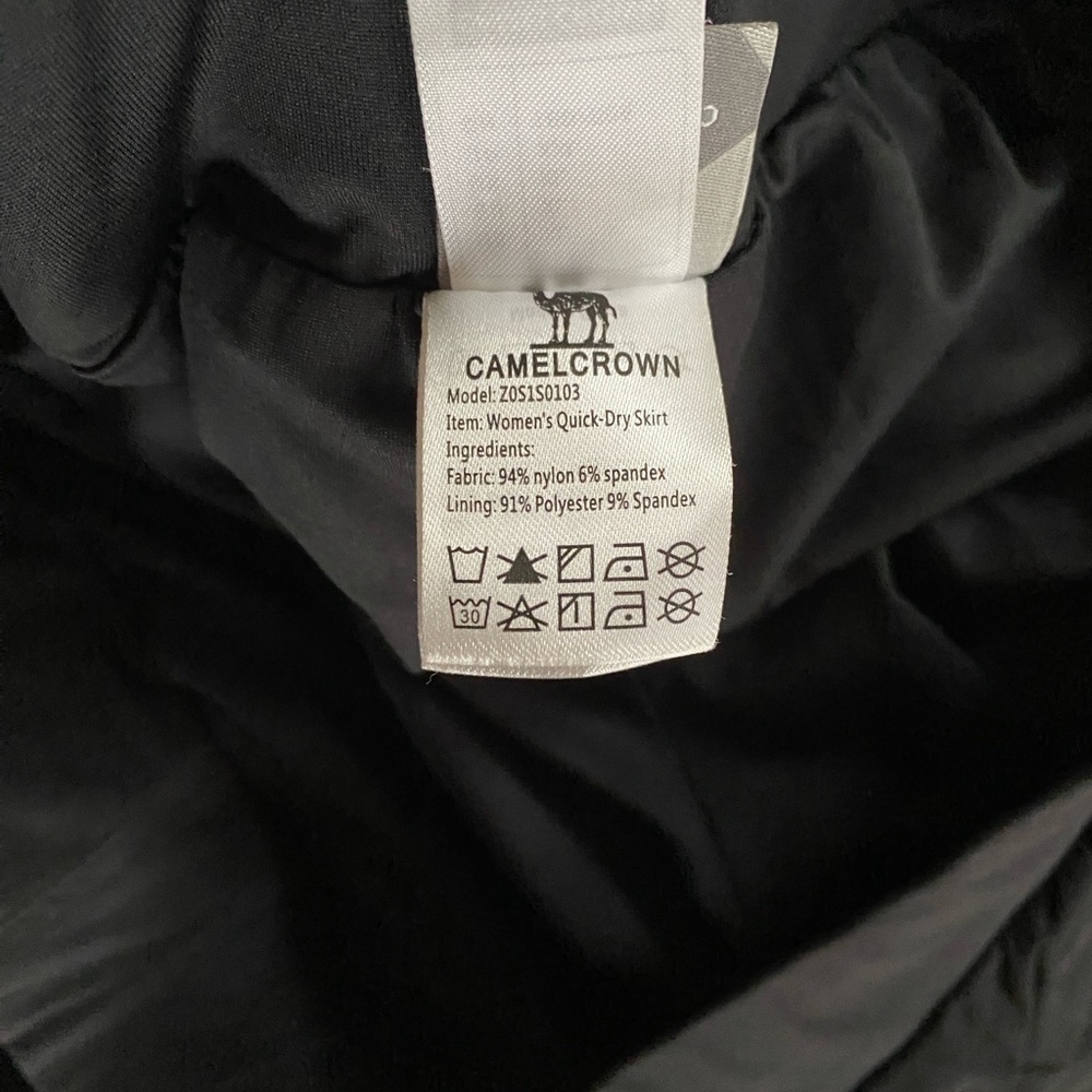 Camel Crown Women's Black Skort XL - Picture 10 of 11